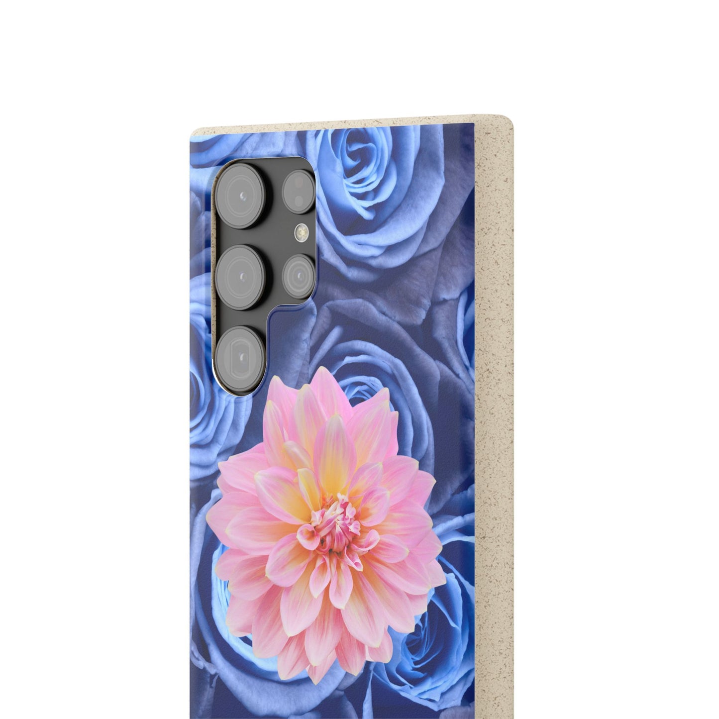 Biodegradable Cases- Blue Roses Design