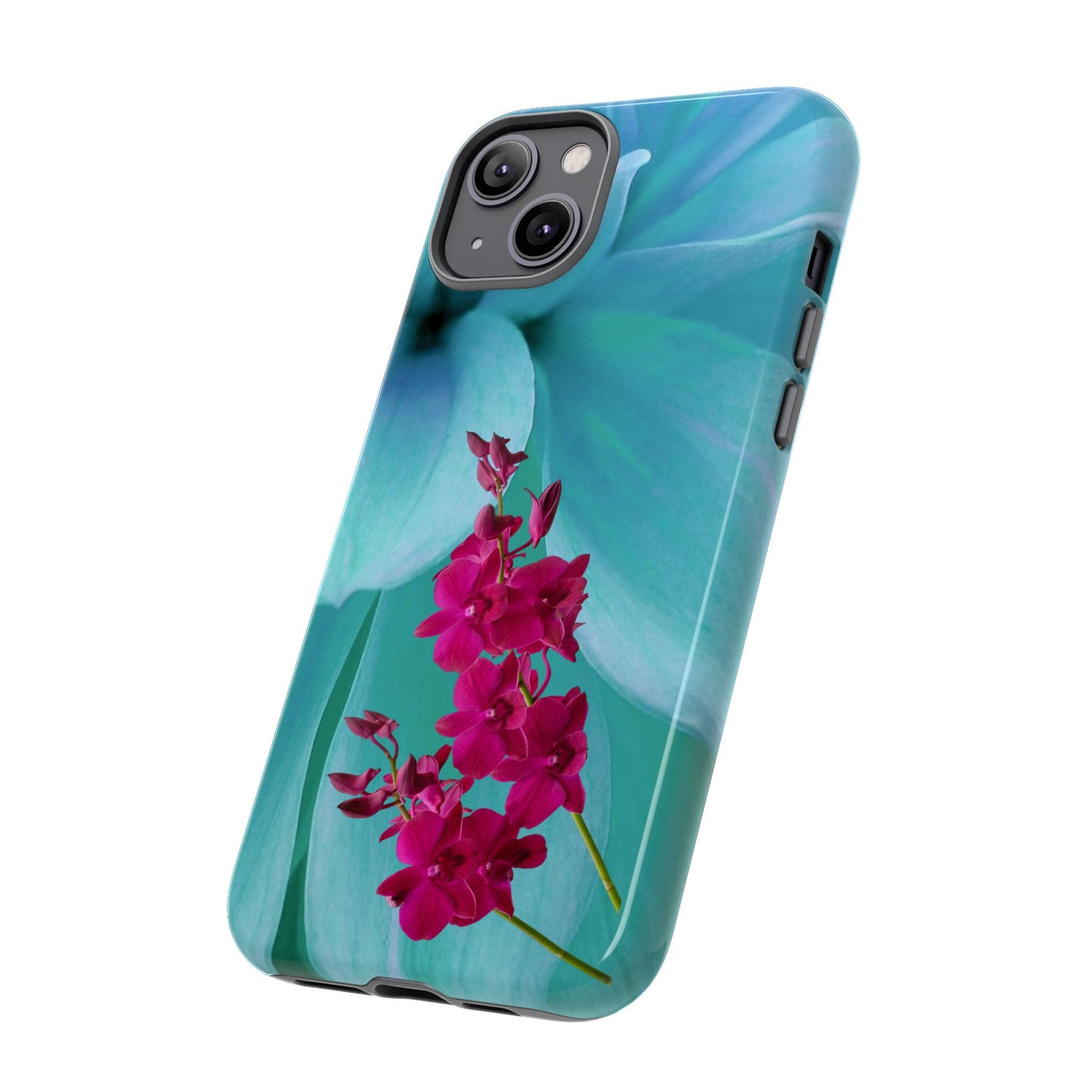 Tough Phone Case - Elegant Orchid Design