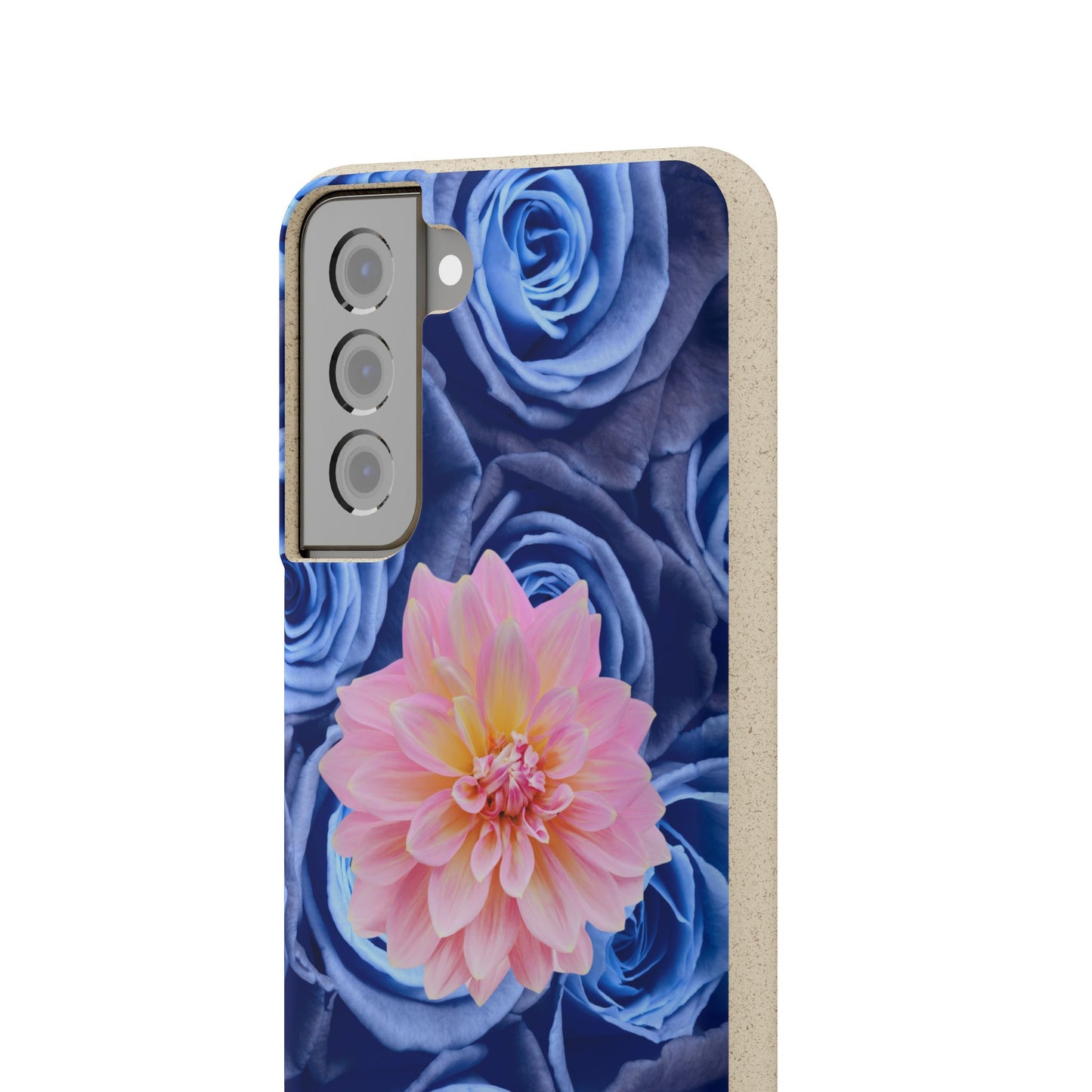 Biodegradable Cases- Blue Roses Design