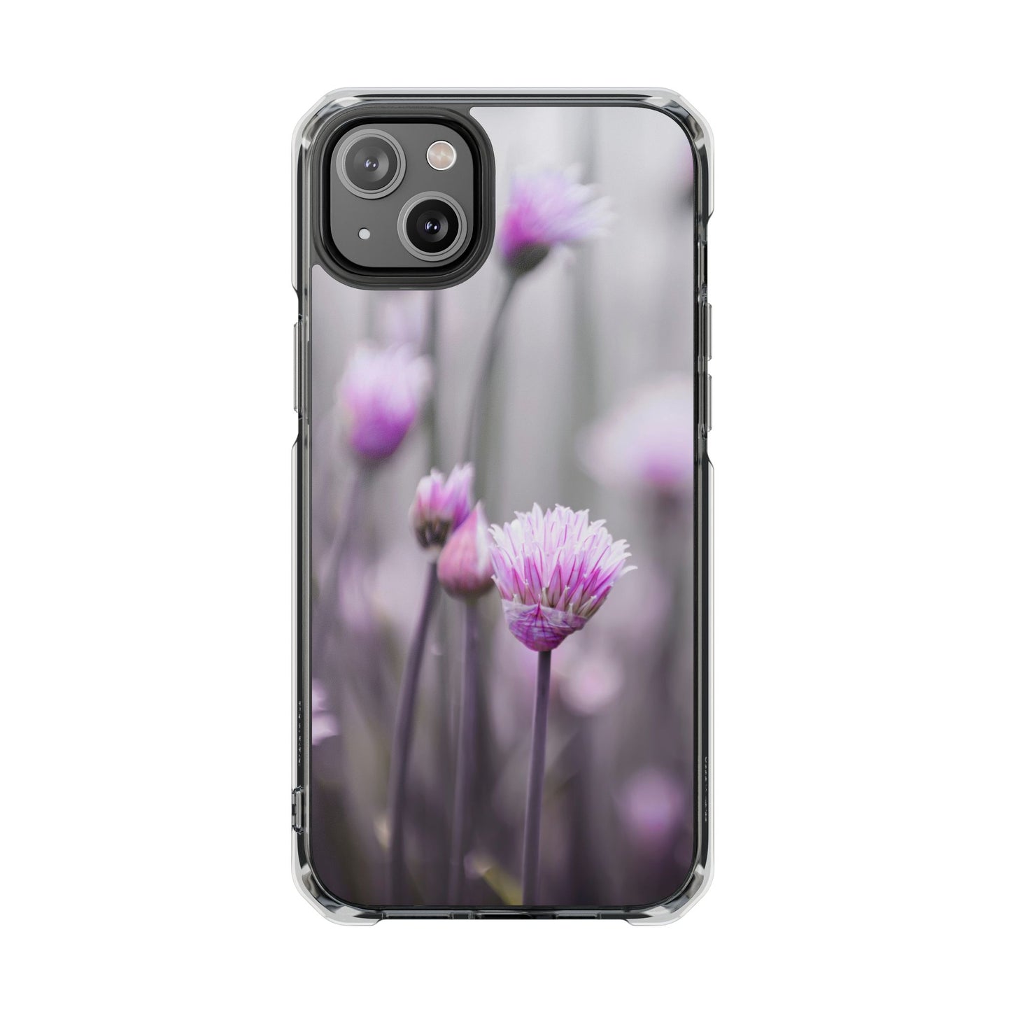 Magnetic Clear Impact Case - Protective Phone Case with Nature Design