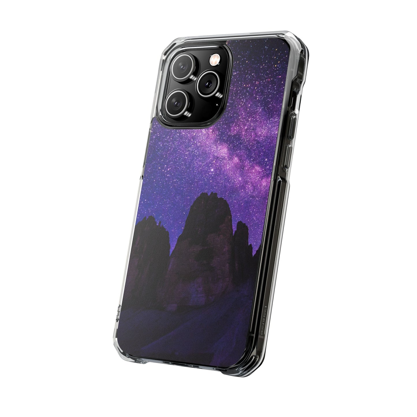 Magnetic Clear Impact Case- Stunning Starry Design