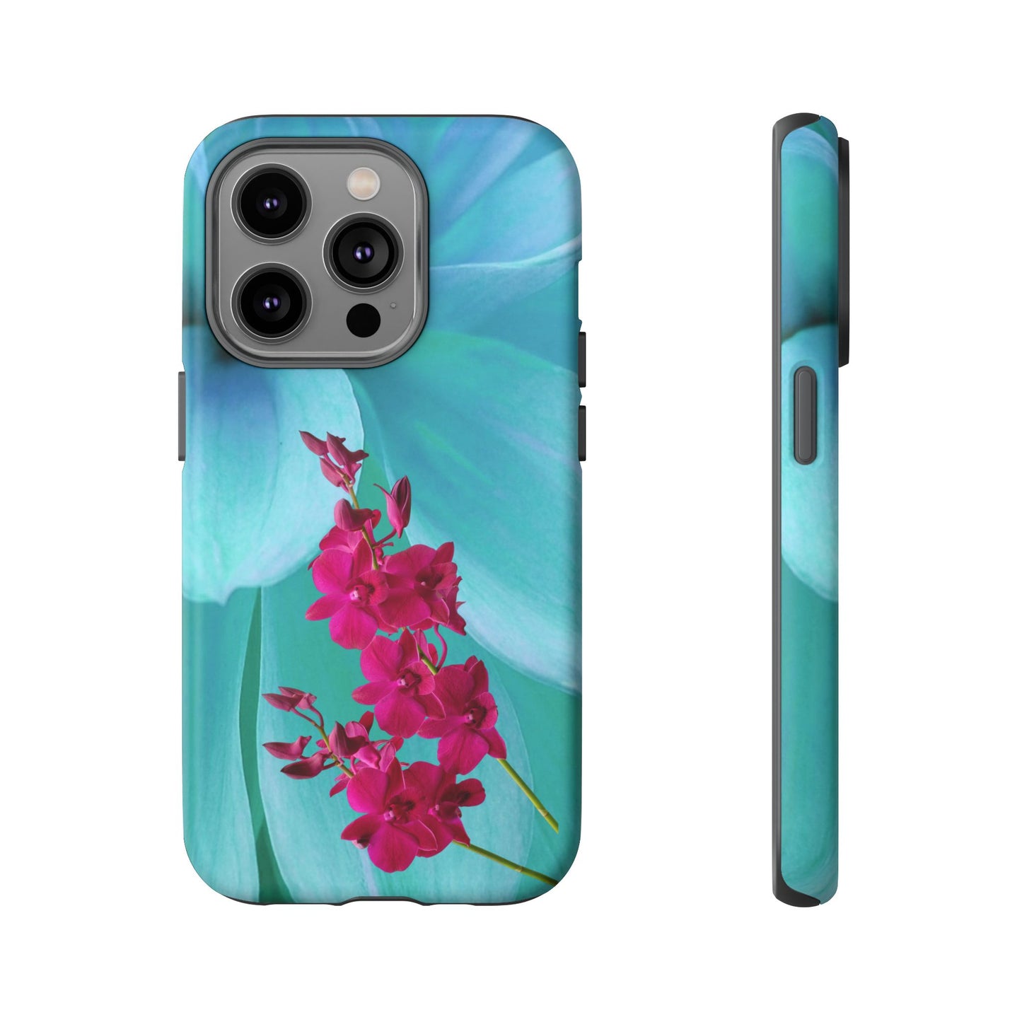 Tough Phone Case - Elegant Orchid Design