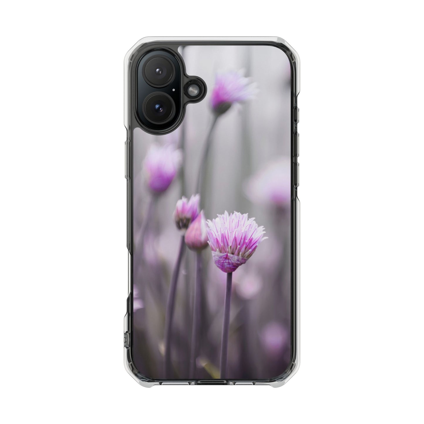 Magnetic Clear Impact Case - Protective Phone Case with Nature Design