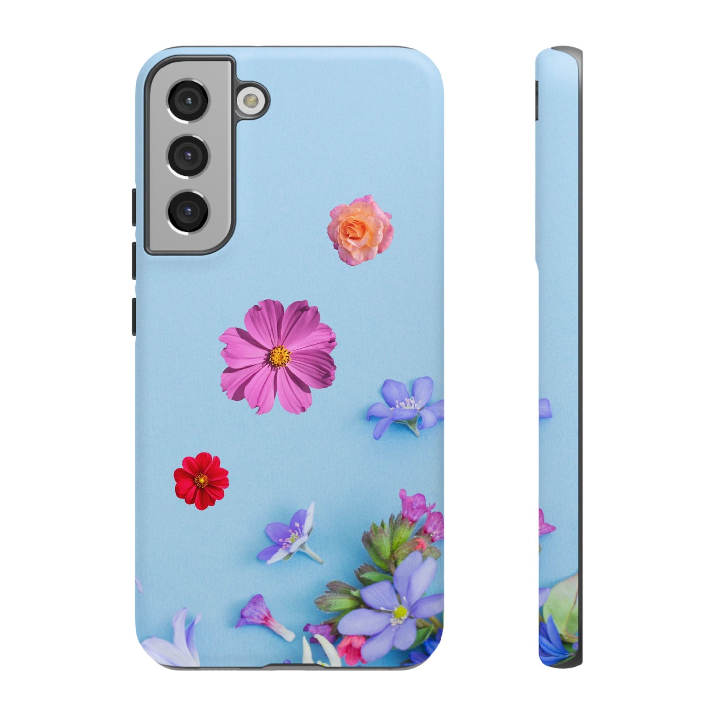 Tough Phone Case - Colorful Flower Design for Spring & Summer