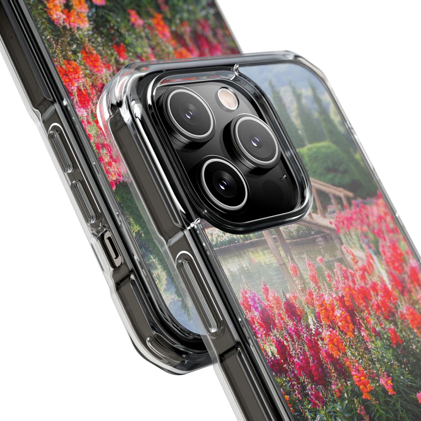 Magnetic Clear Impact Case - Nature-Inspired Phone Protection