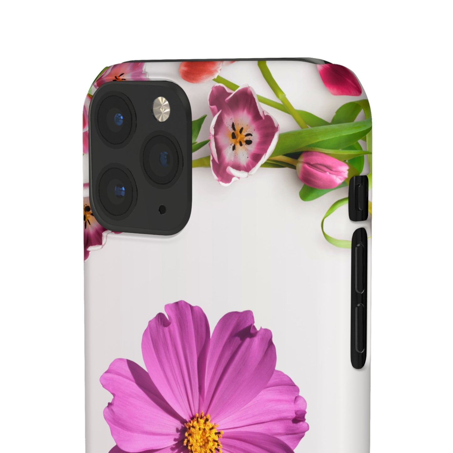 Snap Case- Elegant Flower Design