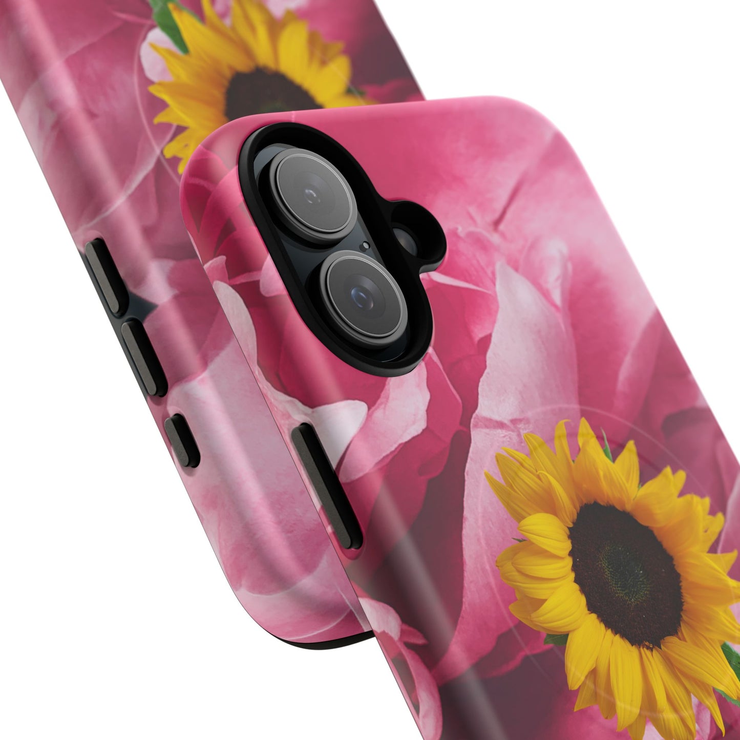 Tough Magnetic Phone Case- Sunflower Design