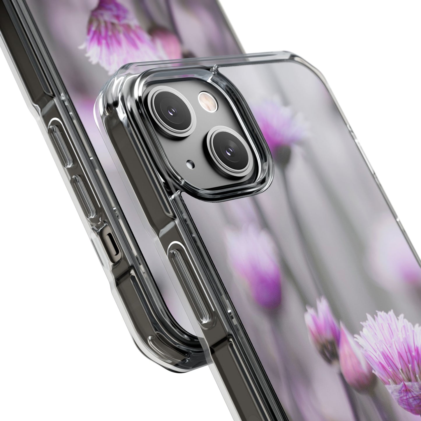 Magnetic Clear Impact Case - Protective Phone Case with Nature Design