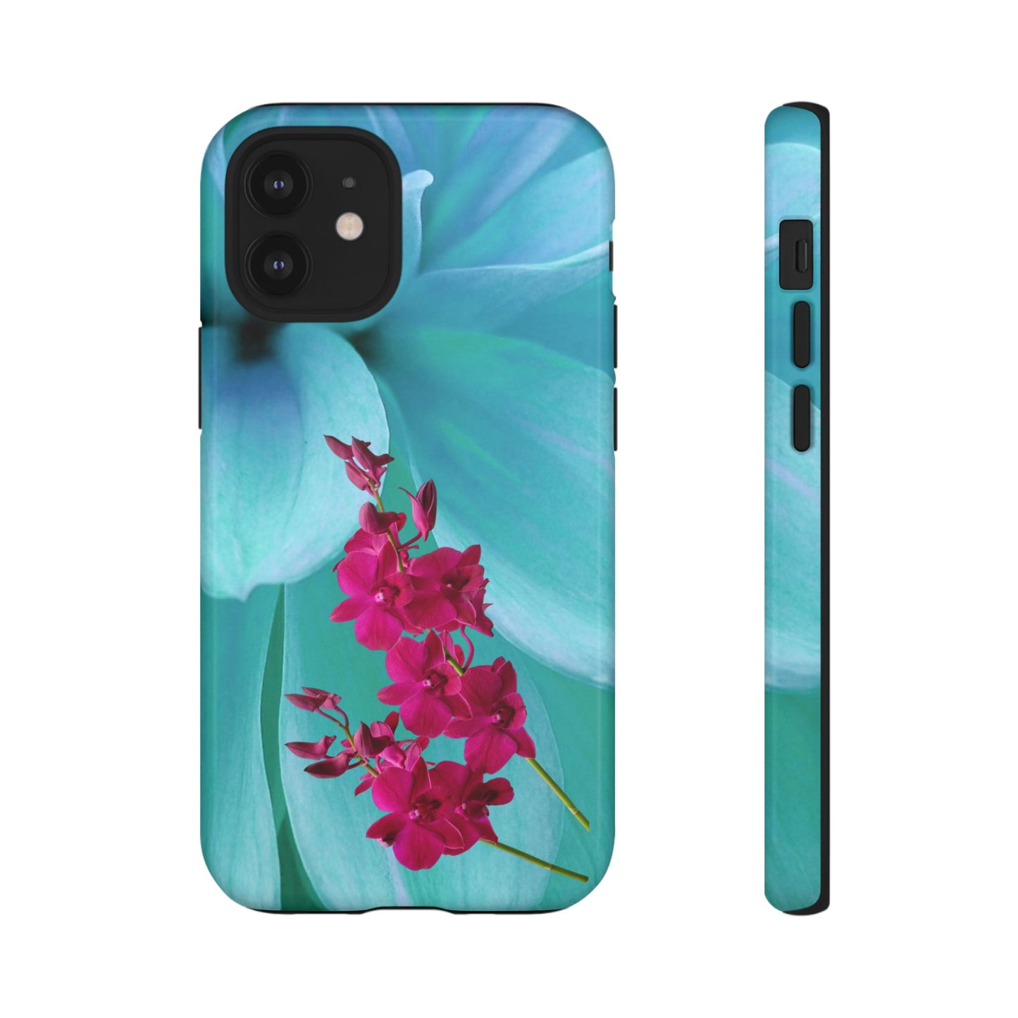 Tough Phone Case - Elegant Orchid Design