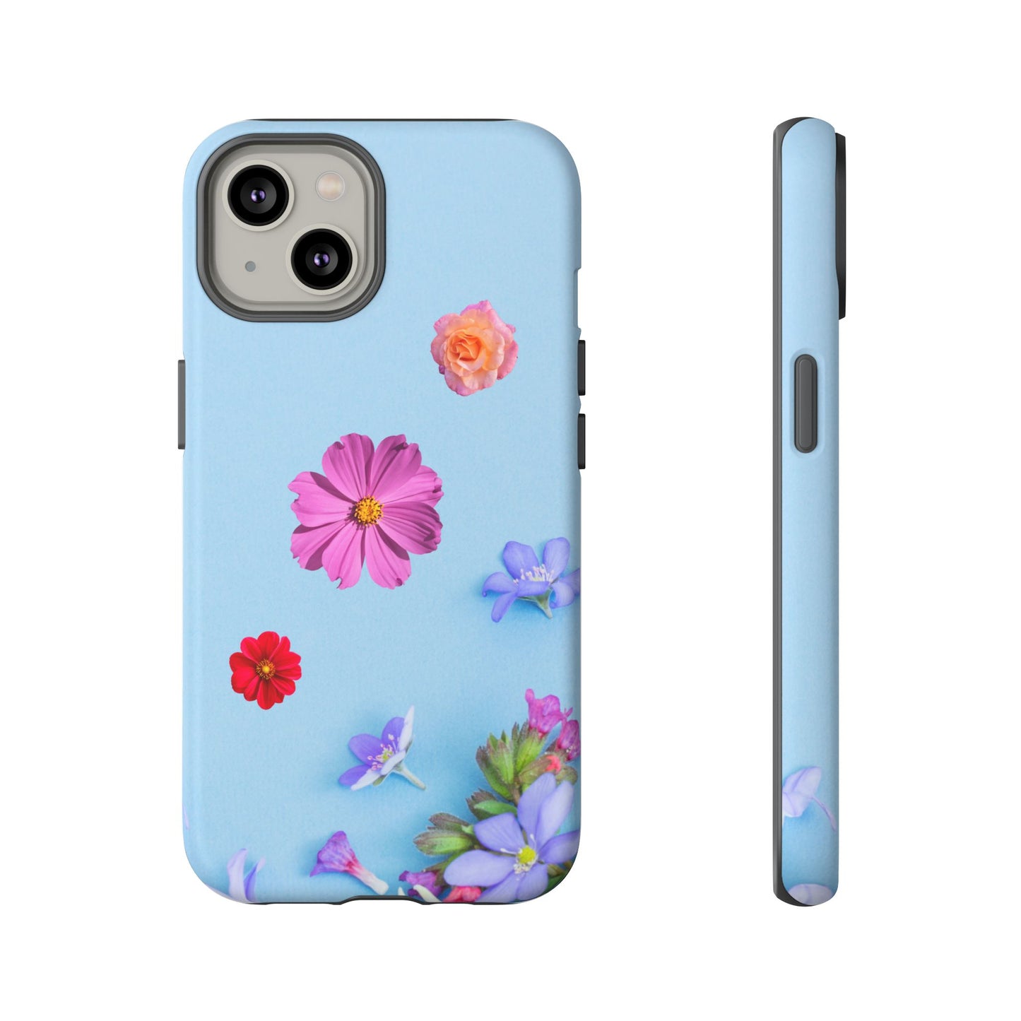 Tough Phone Case - Colorful Flower Design for Spring & Summer