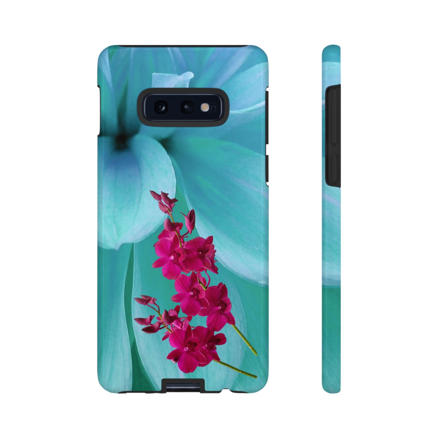 Tough Phone Case - Elegant Orchid Design