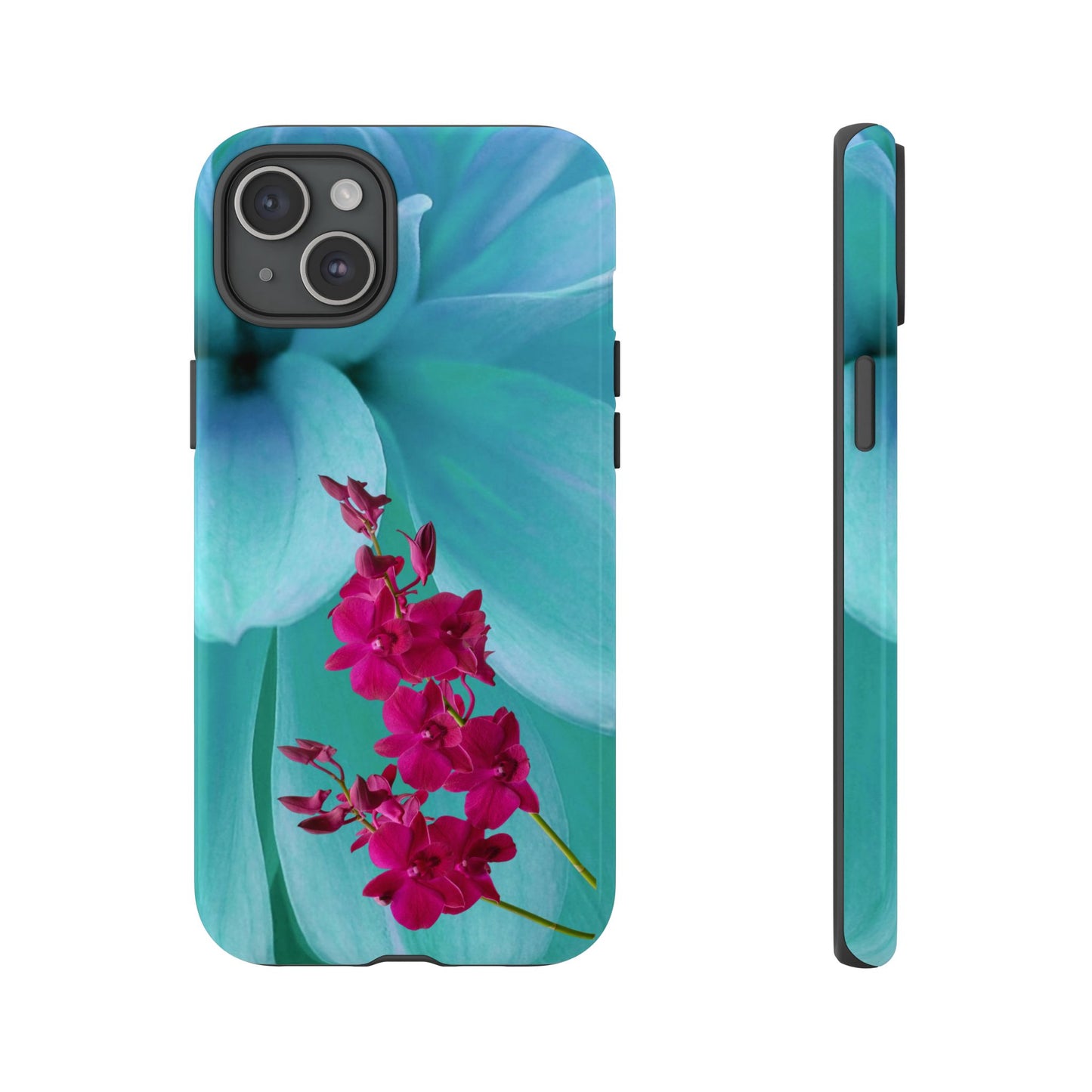 Tough Phone Case - Elegant Orchid Design