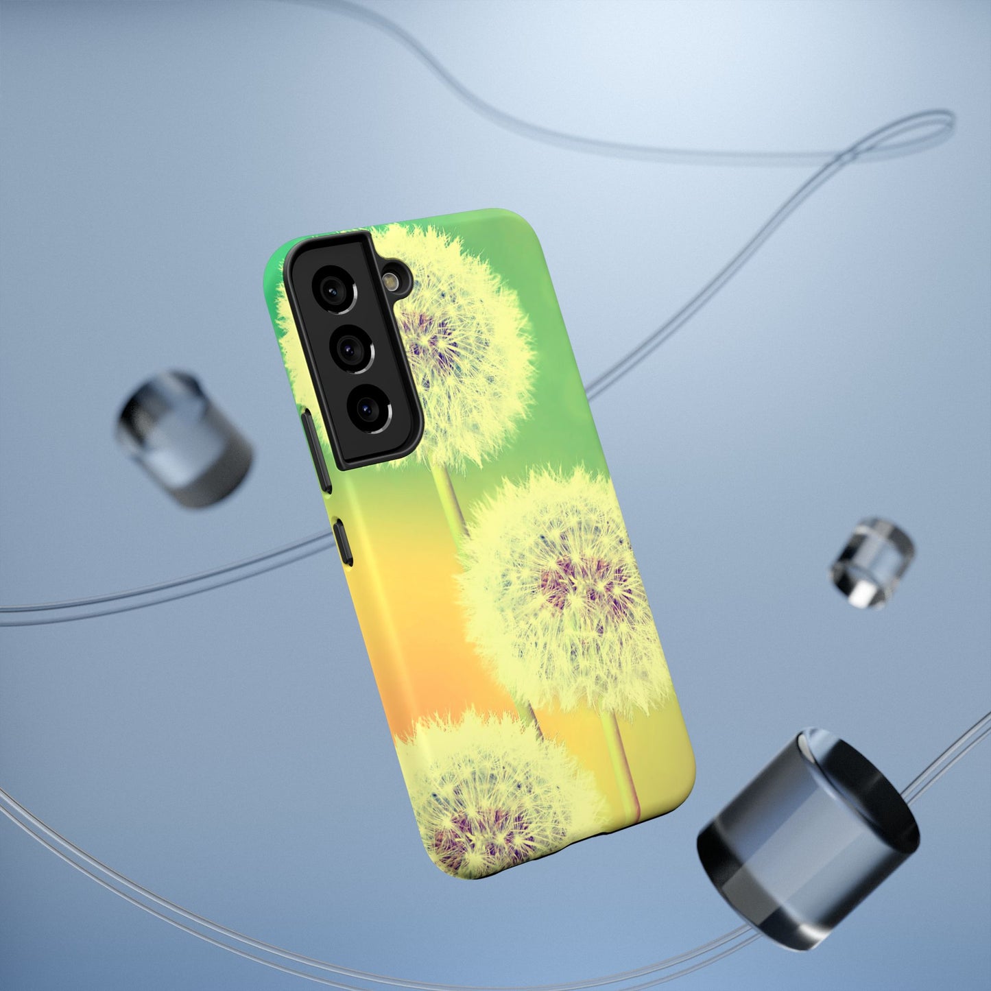 Impact-Resistant Phone Case - Whimsical Dandelion