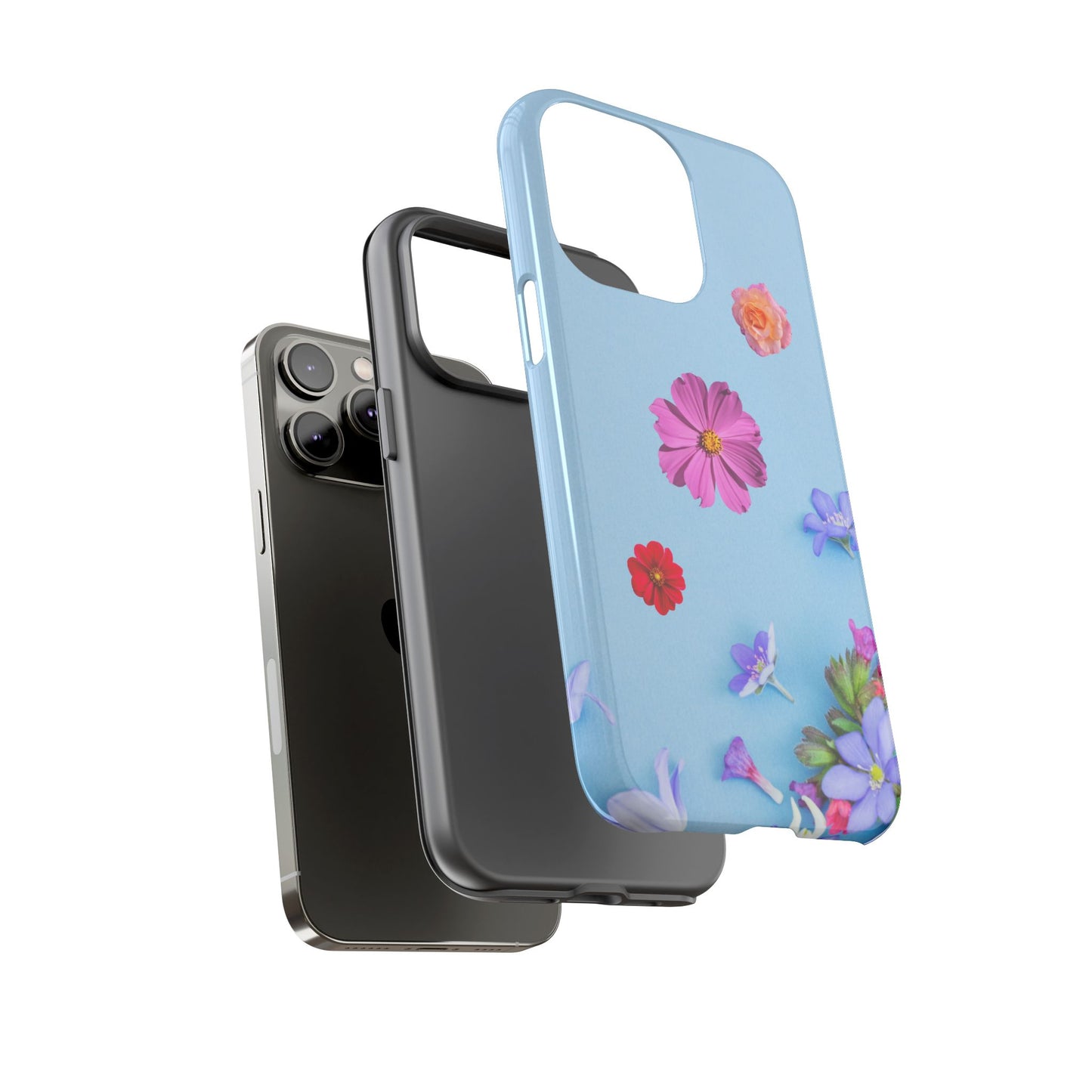 Tough Phone Case - Colorful Flower Design for Spring & Summer