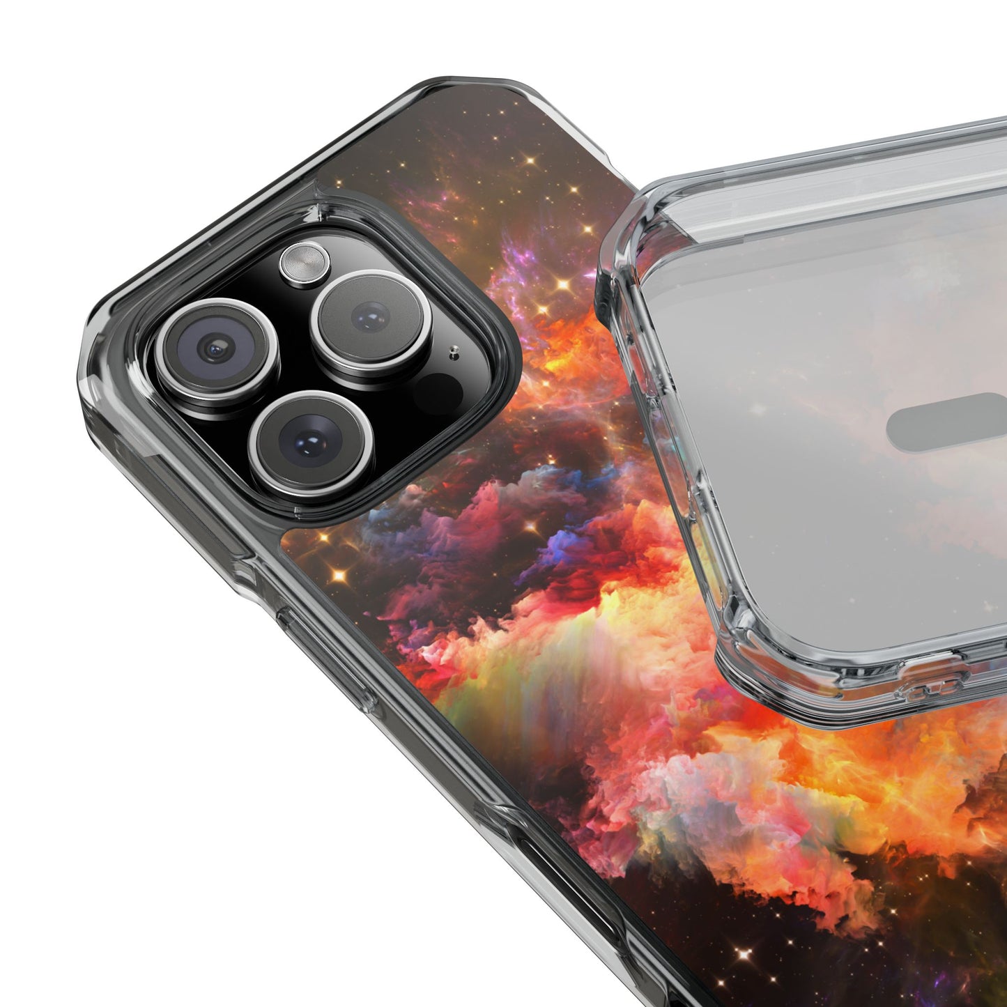 Magnetic Clear Impact Case- Celestial Galaxy