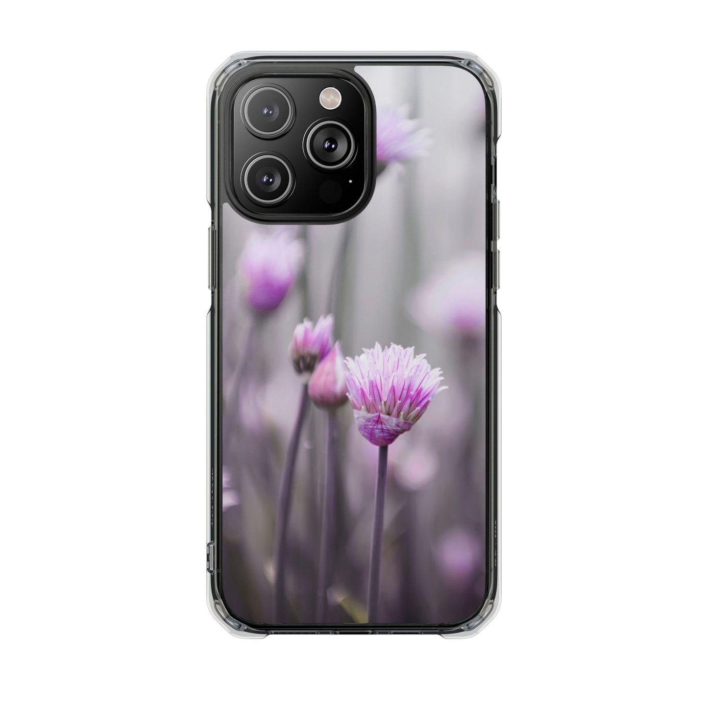 Magnetic Clear Impact Case - Protective Phone Case with Nature Design