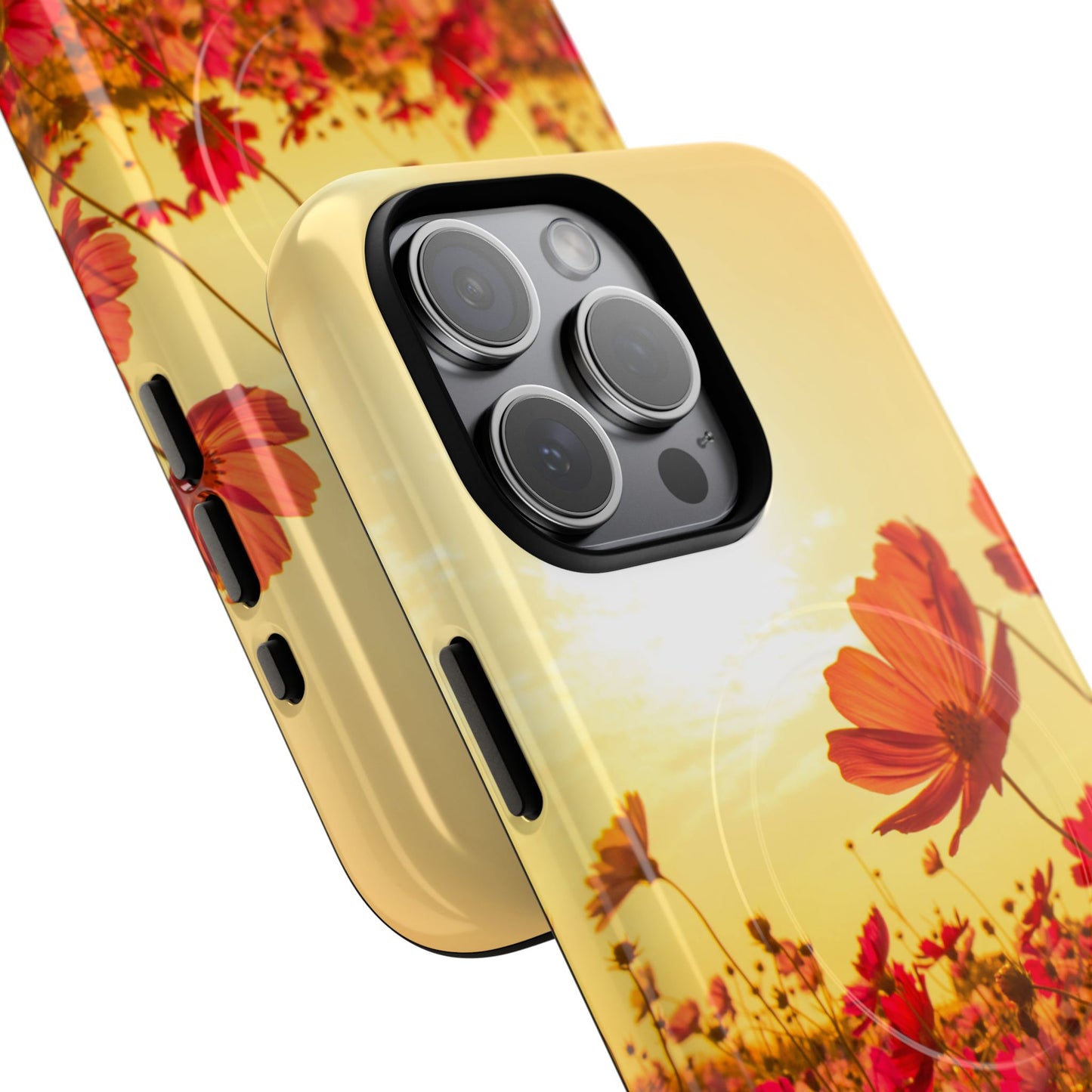 Tough Magnetic Phone Case – Vibrant Floral  and Stylish Protection for Nature Lovers