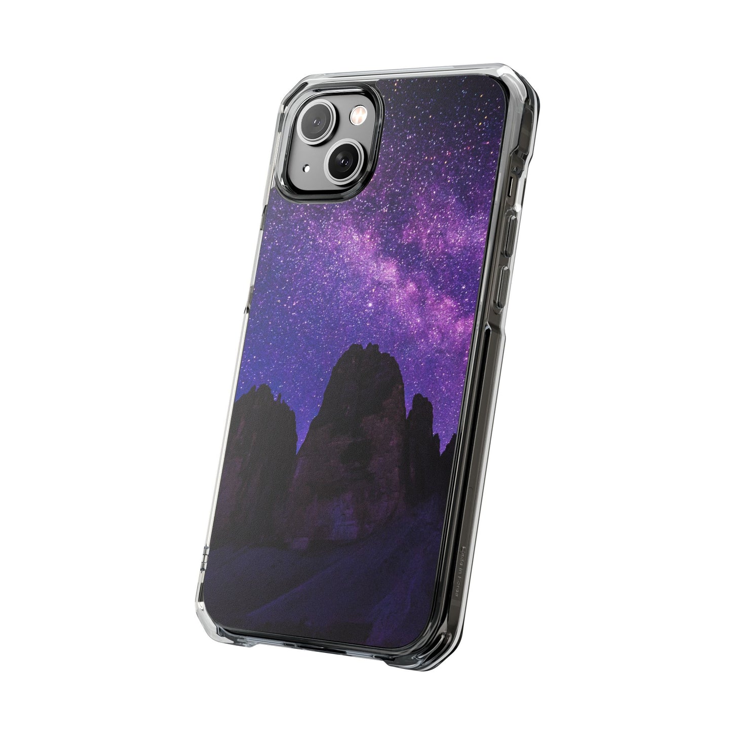 Magnetic Clear Impact Case- Stunning Starry Design