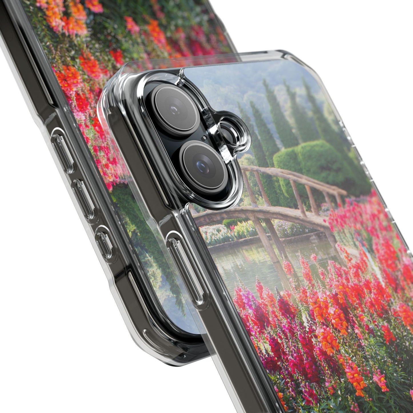 Magnetic Clear Impact Case - Nature-Inspired Phone Protection