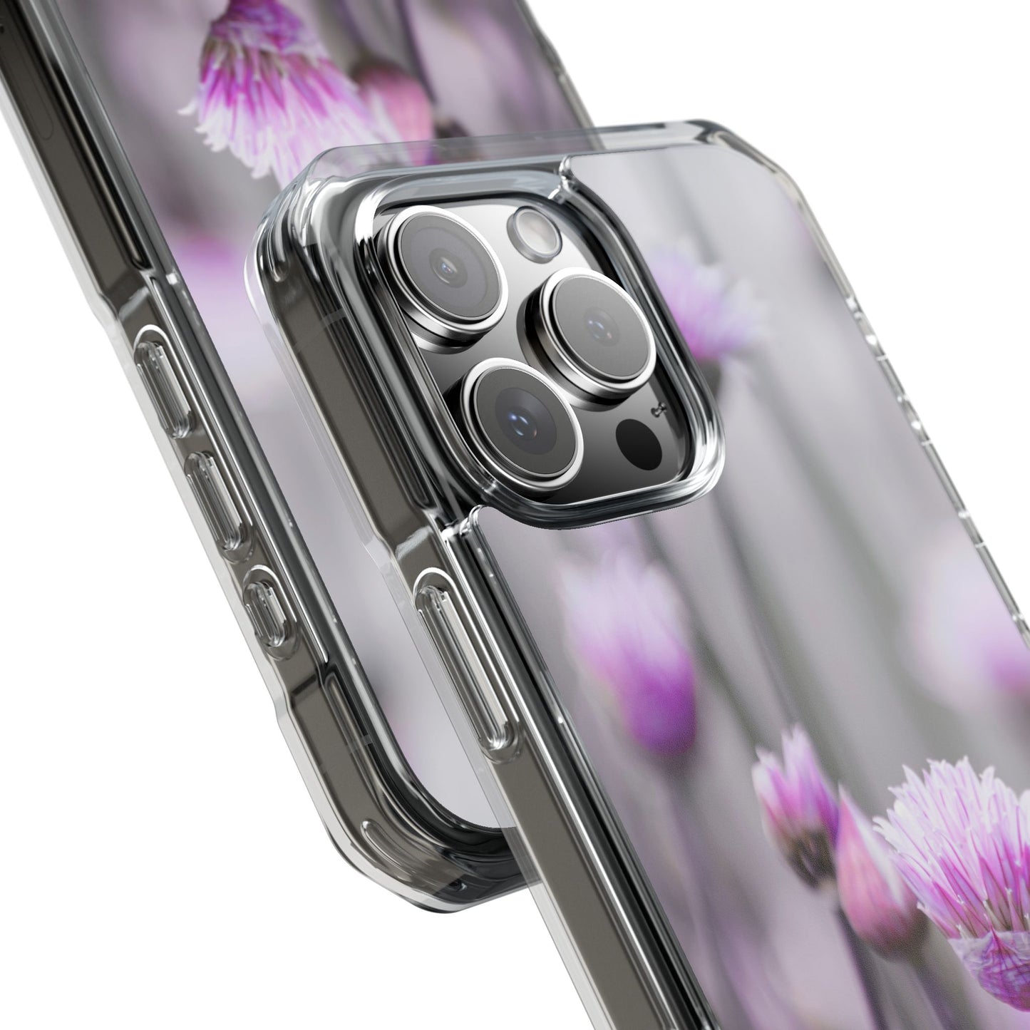 Magnetic Clear Impact Case - Protective Phone Case with Nature Design