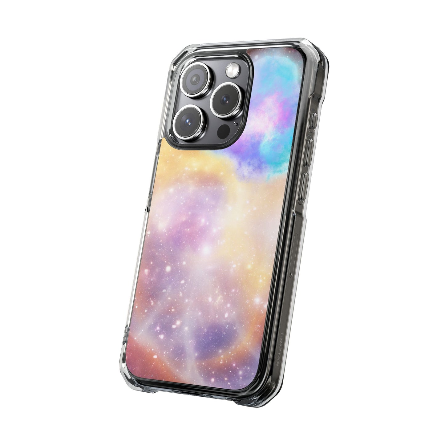 Magnetic Clear Phone Case - Cosmic Colors