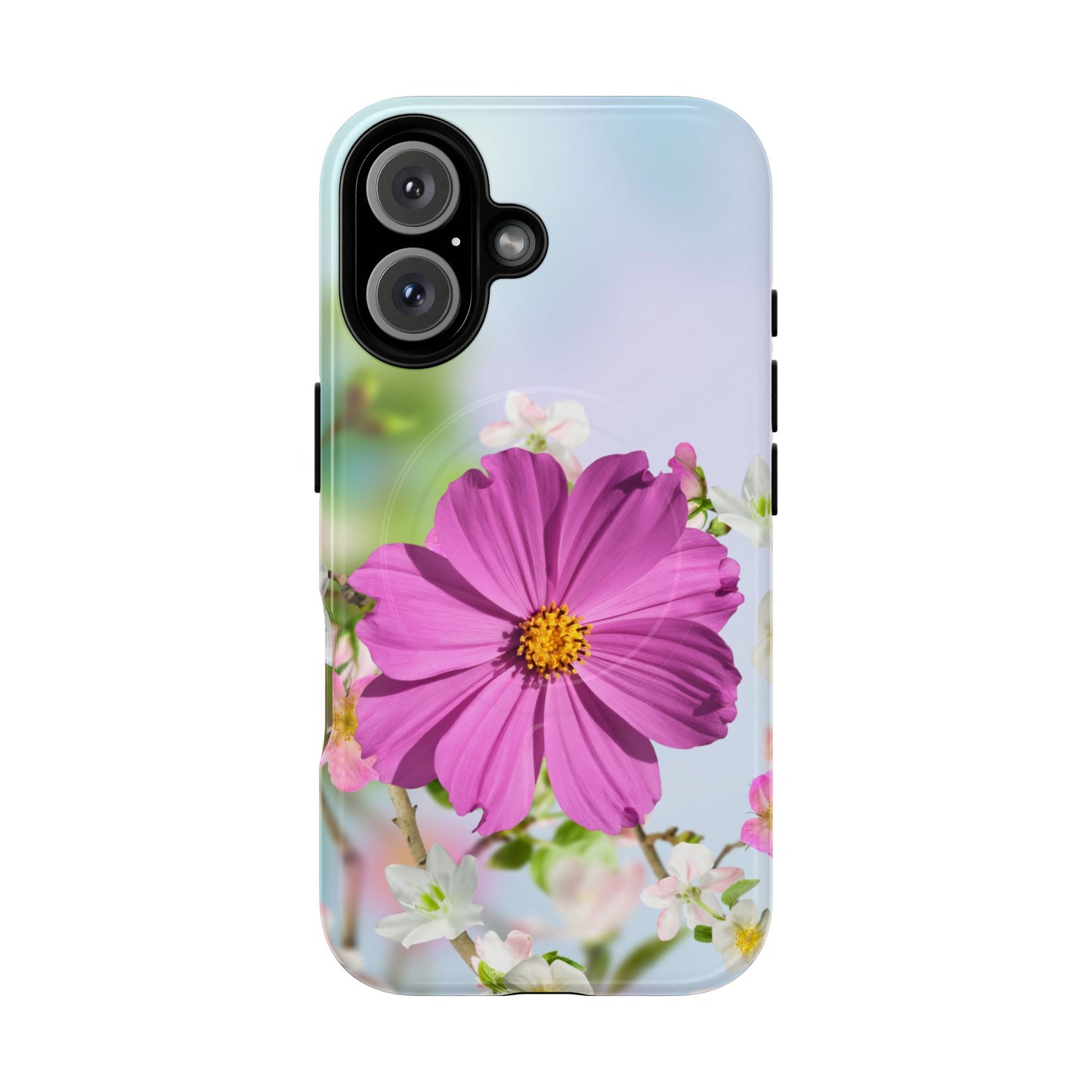 Tough Magnetic Phone Case - Vibrant Flower Design for Nature Lovers