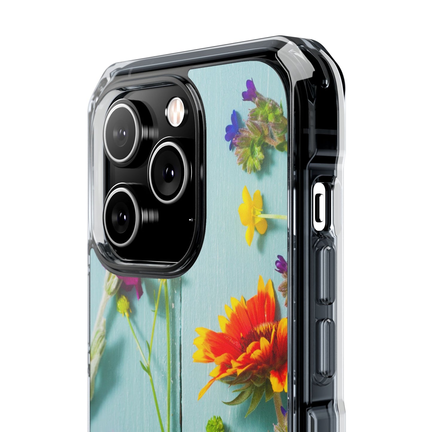 Magnetic Clear Impact Cases- Blossom Field