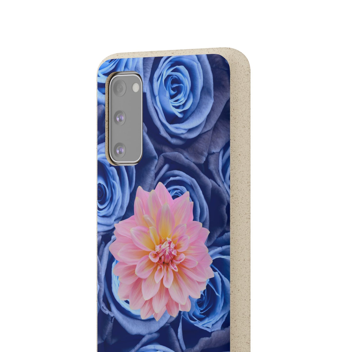 Biodegradable Cases- Blue Roses Design