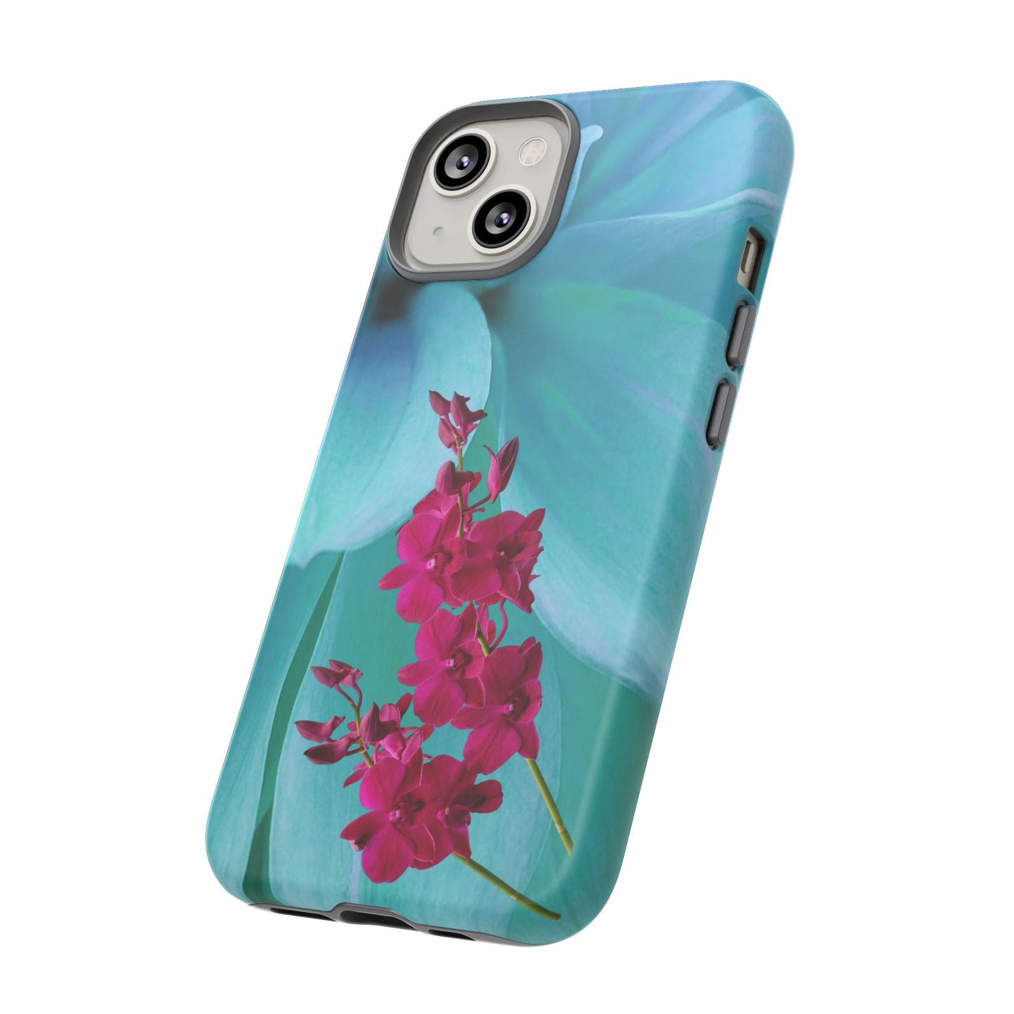 Tough Phone Case - Elegant Orchid Design