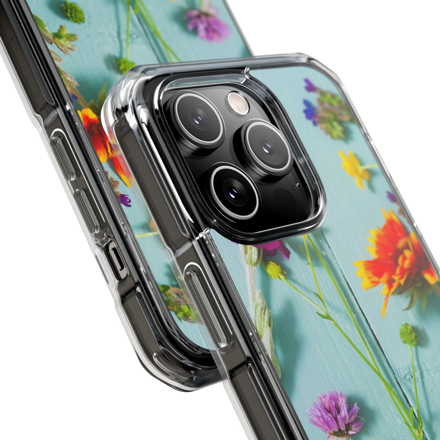 Magnetic Clear Impact Cases- Blossom Field