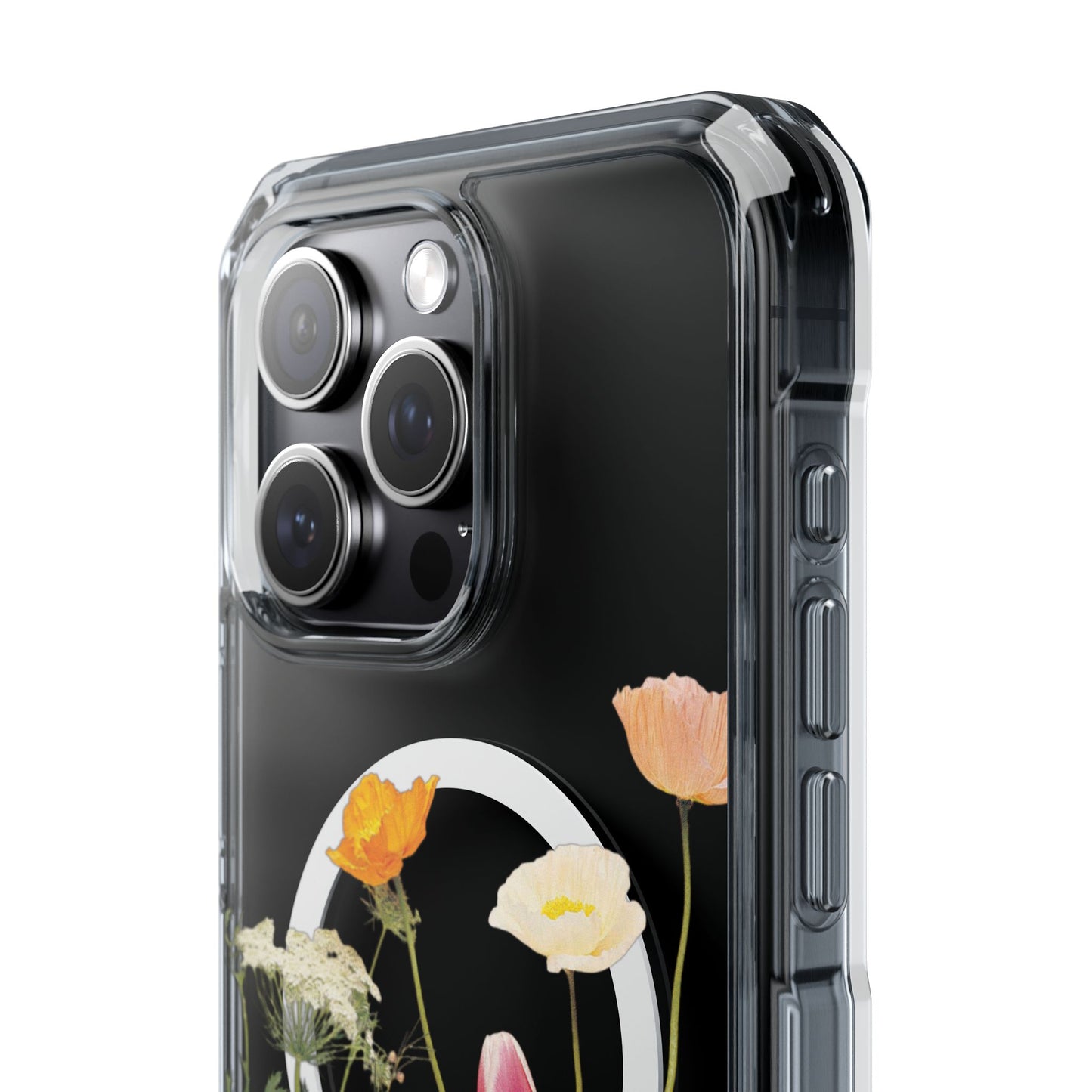 Magnetic Clear iPhone Case - Impact Protection for Nature Lovers