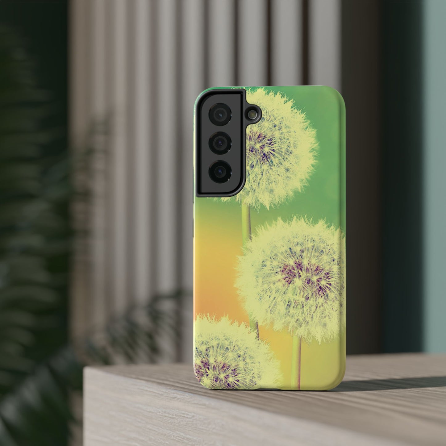 Impact-Resistant Phone Case - Whimsical Dandelion