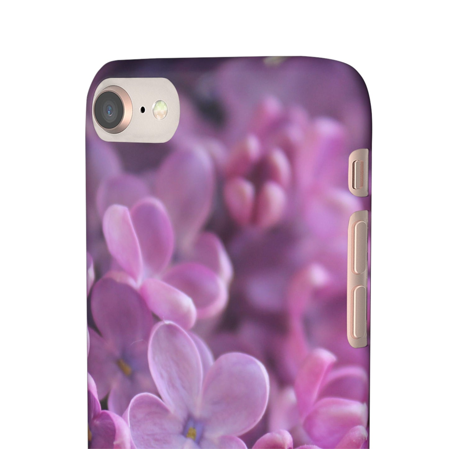 Snap Cases – Vibrant Purple Blossom Design for a Personalized Touch