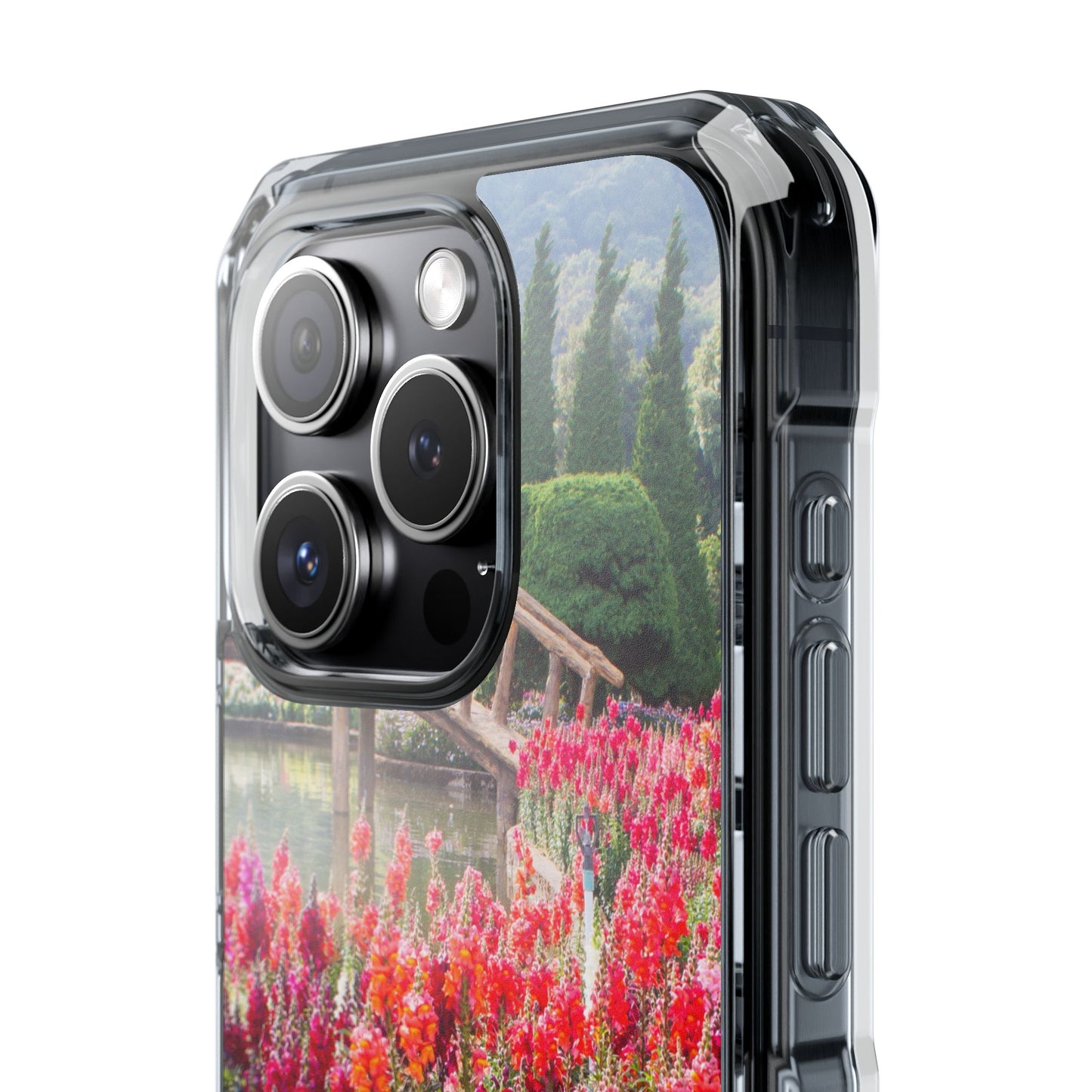 Magnetic Clear Impact Case - Nature-Inspired Phone Protection