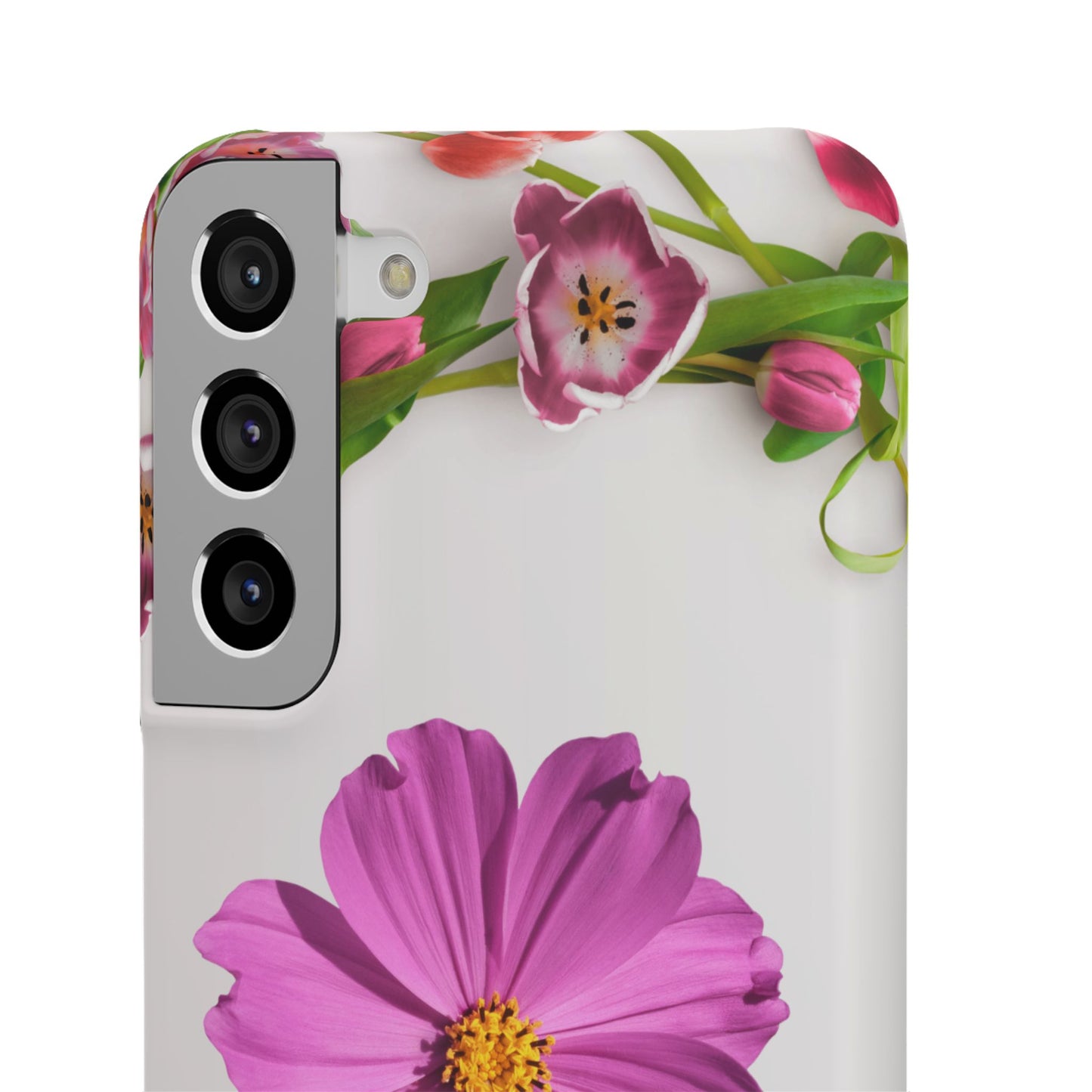 Snap Case- Elegant Flower Design