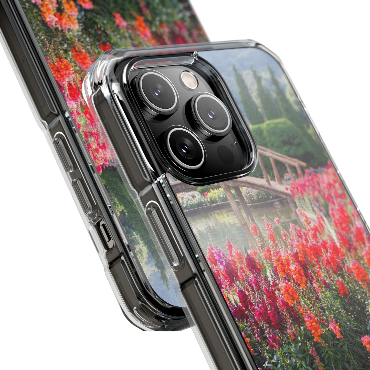 Magnetic Clear Impact Case - Nature-Inspired Phone Protection