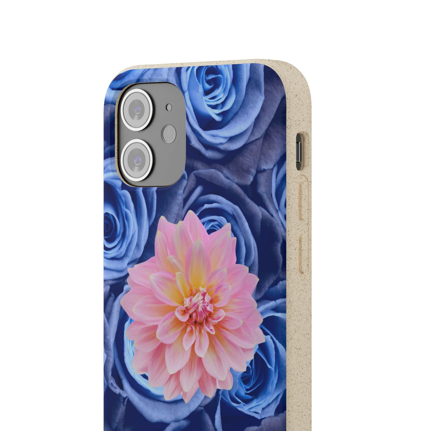 Biodegradable Cases- Blue Roses Design