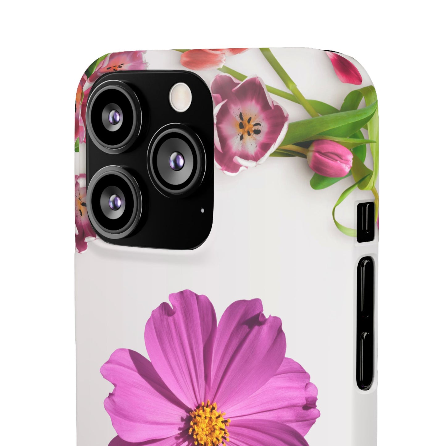 Snap Case- Elegant Flower Design