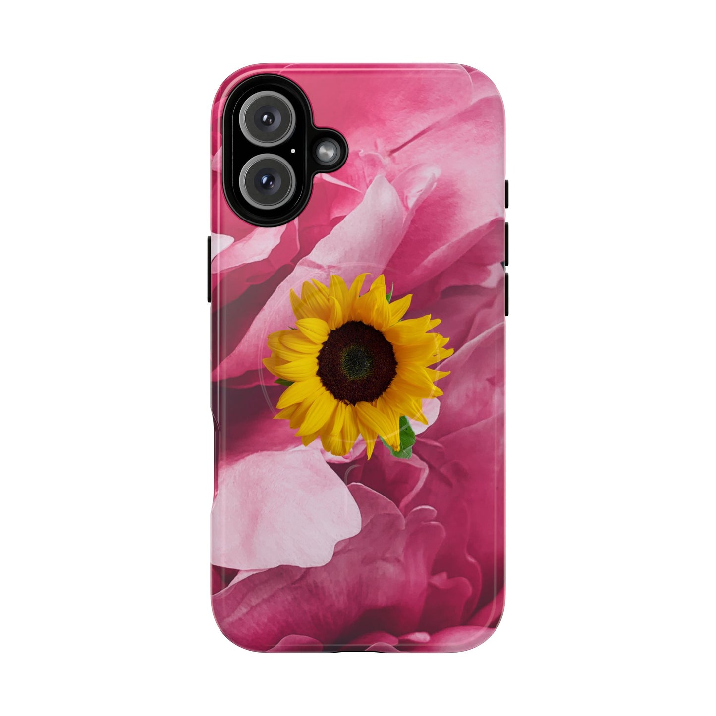 Tough Magnetic Phone Case- Sunflower Design