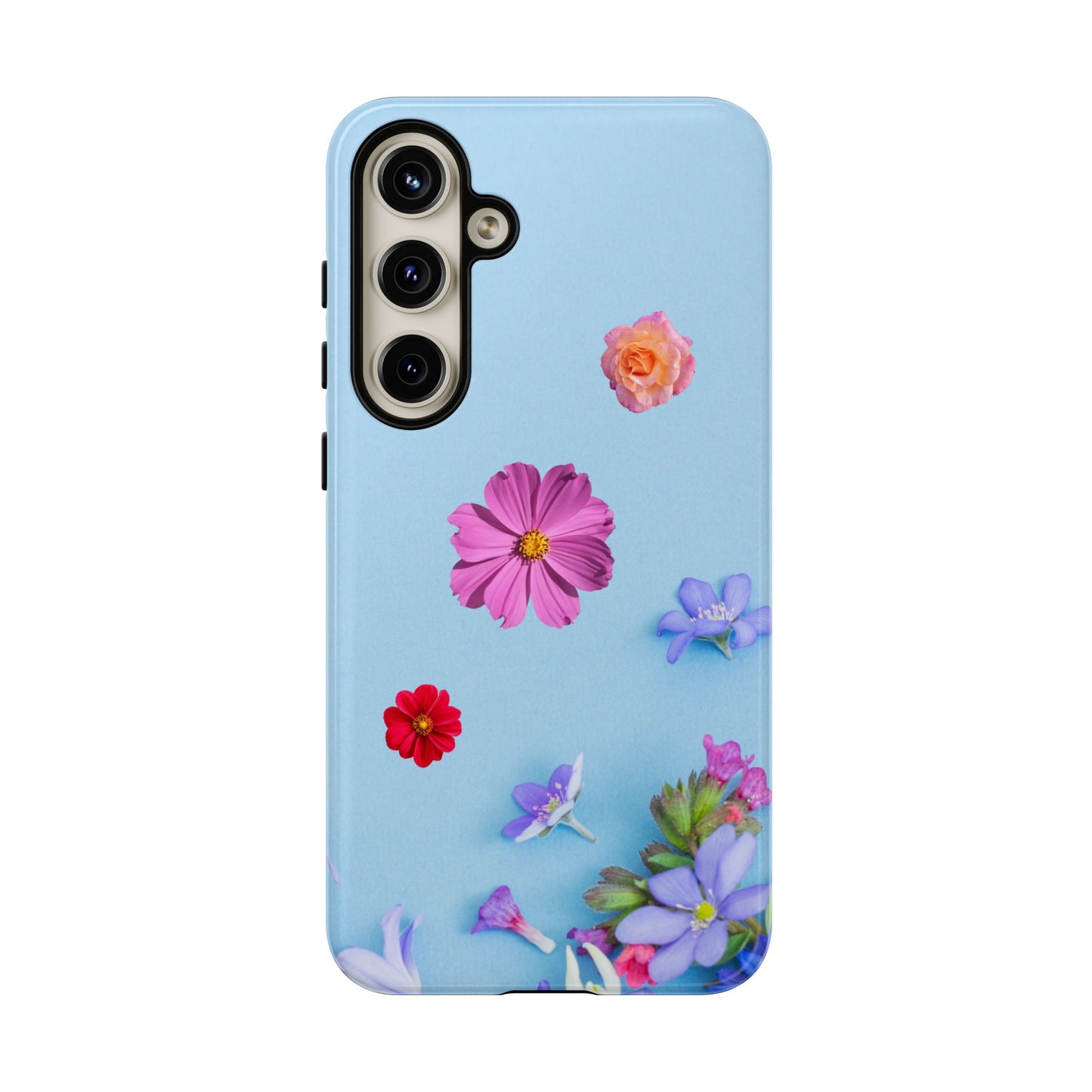 Tough Phone Case - Colorful Flower Design for Spring & Summer