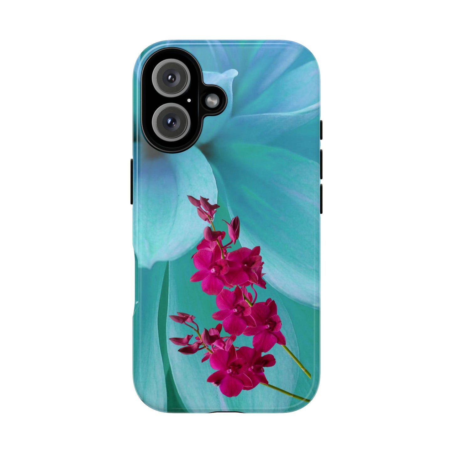 Tough Phone Case - Elegant Orchid Design