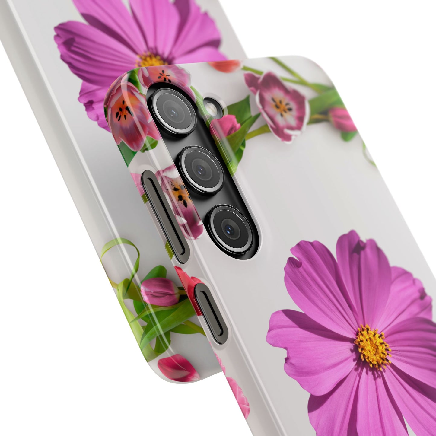 Snap Case- Elegant Flower Design