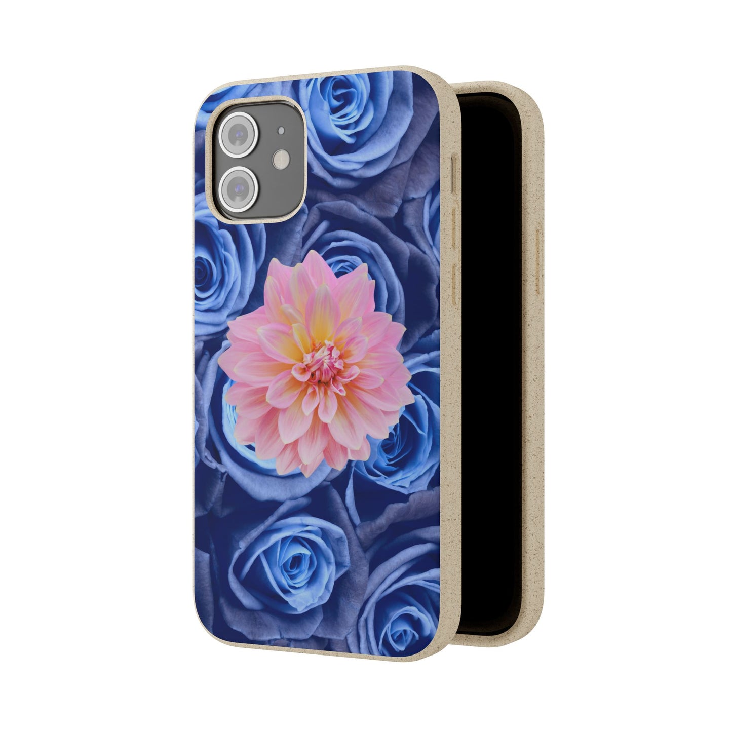 Biodegradable Cases- Blue Roses Design