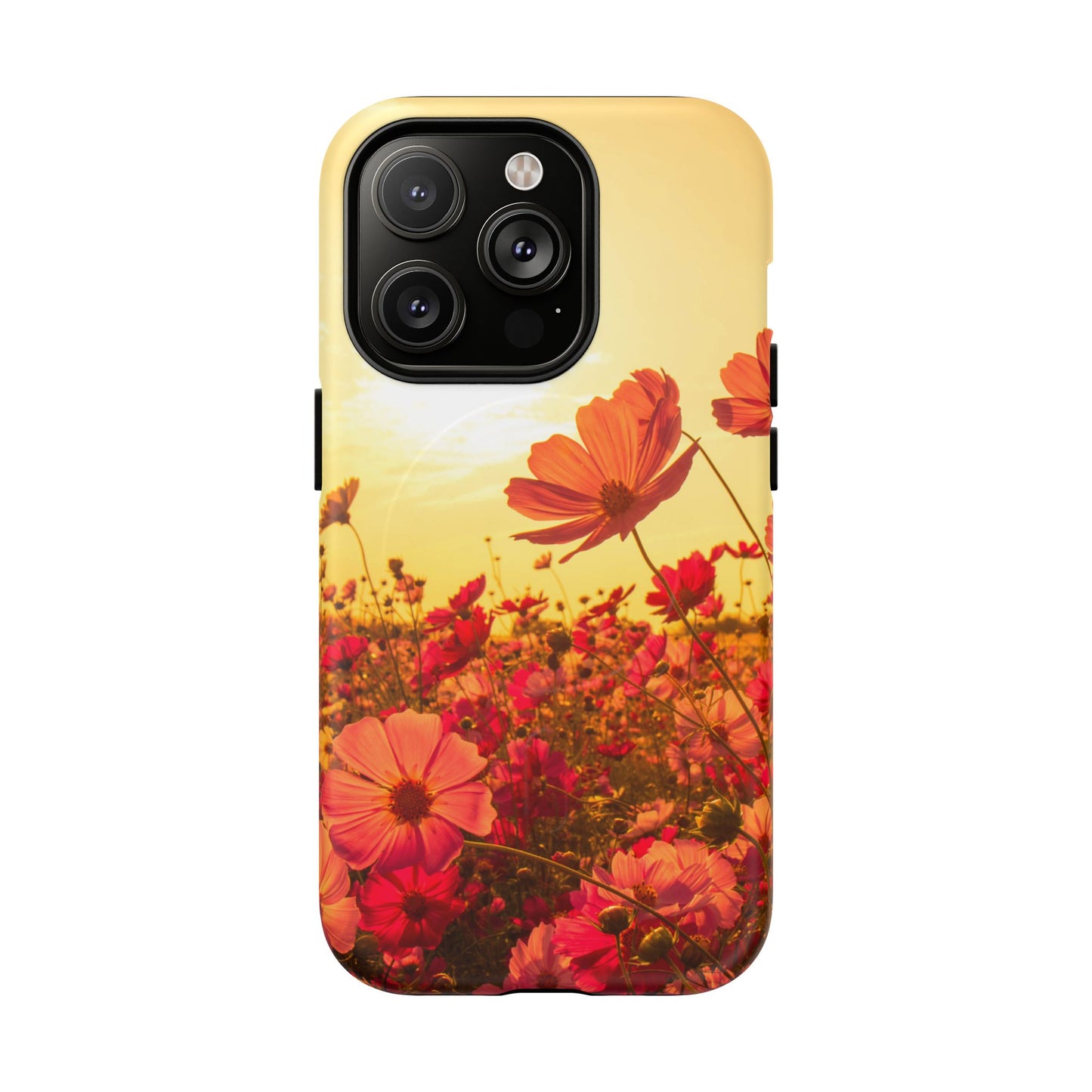 Tough Magnetic Phone Case – Vibrant Floral  and Stylish Protection for Nature Lovers