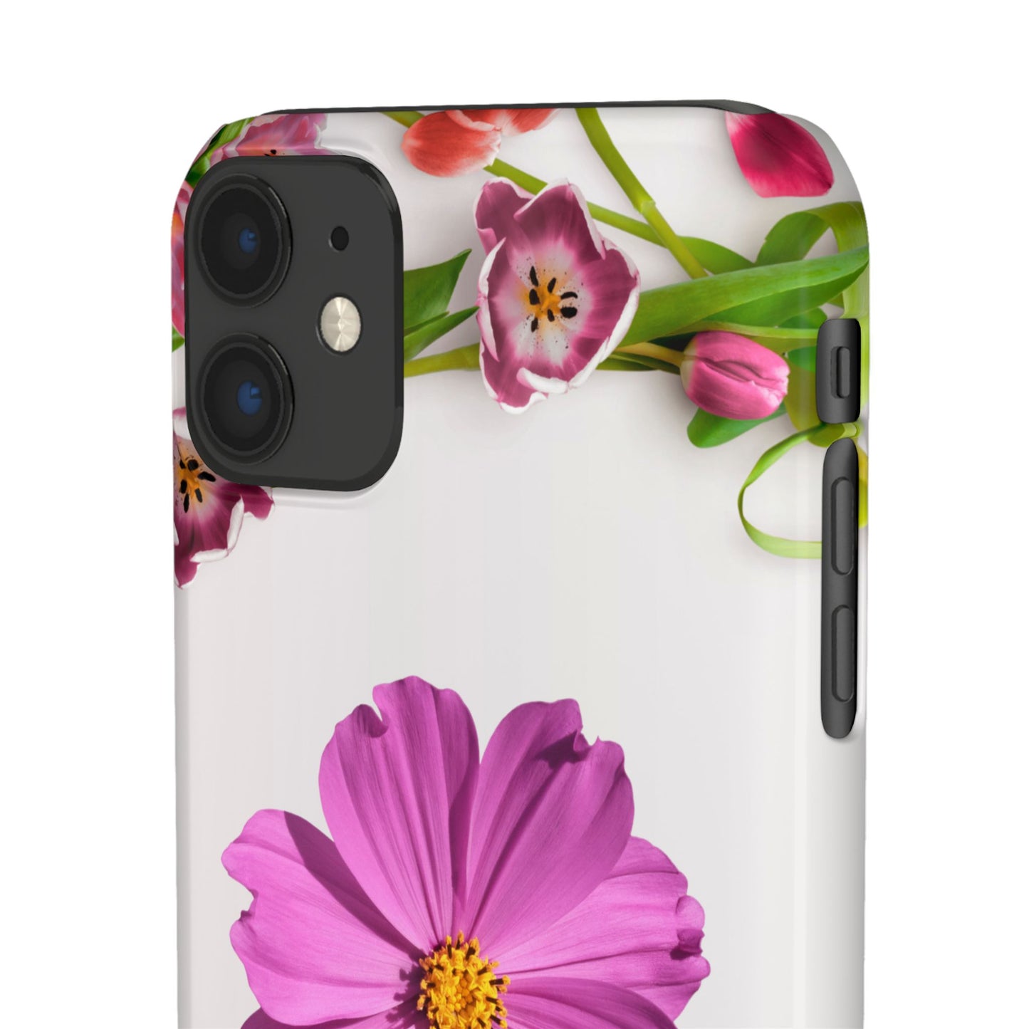 Snap Case- Elegant Flower Design