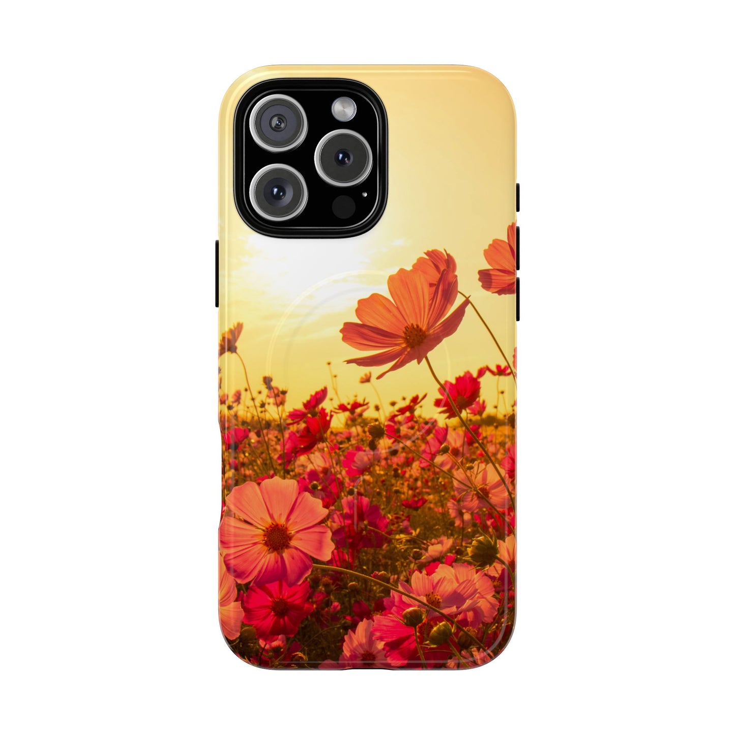 Tough Magnetic Phone Case – Vibrant Floral  and Stylish Protection for Nature Lovers