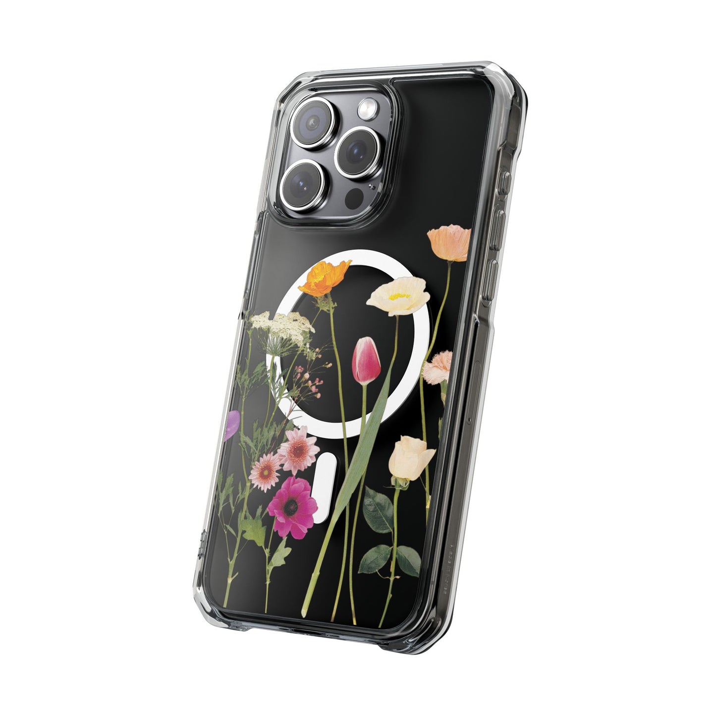 Magnetic Clear iPhone Case - Impact Protection for Nature Lovers