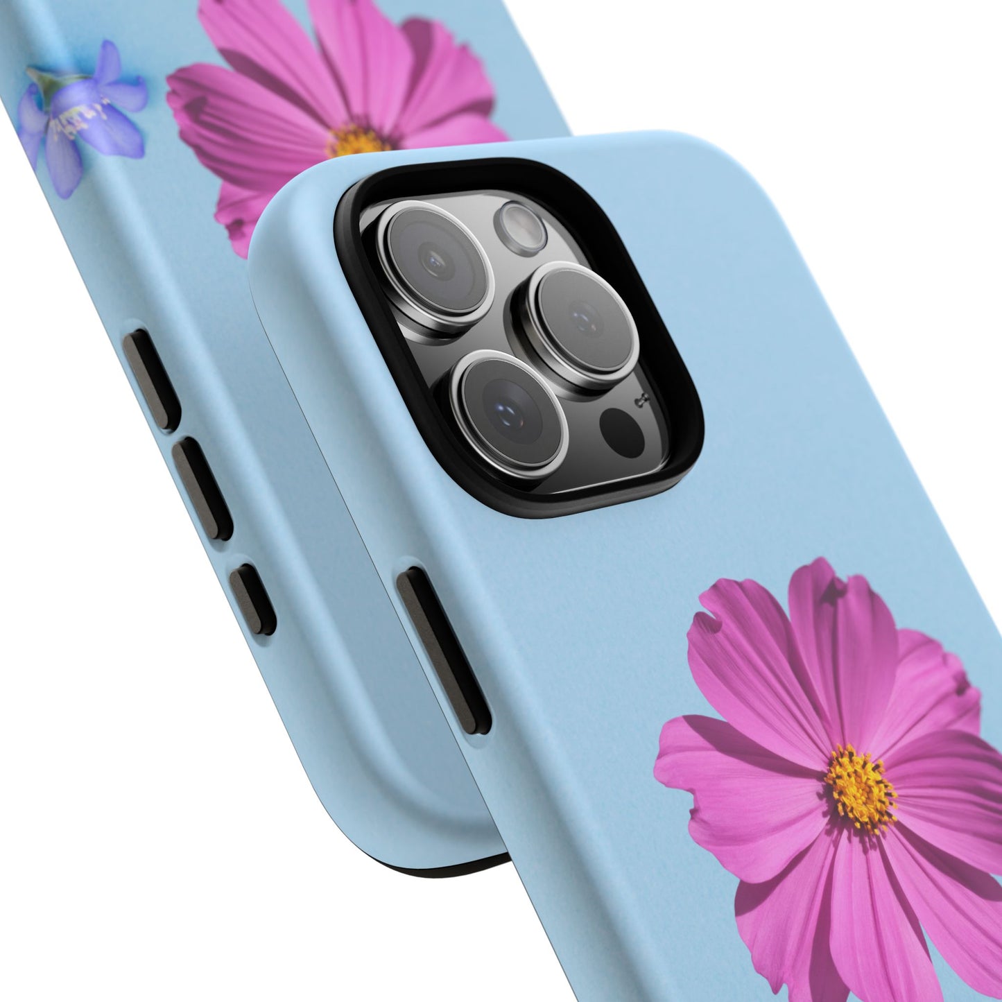 Tough Phone Case - Durable Protection with Vibrant Flower Design