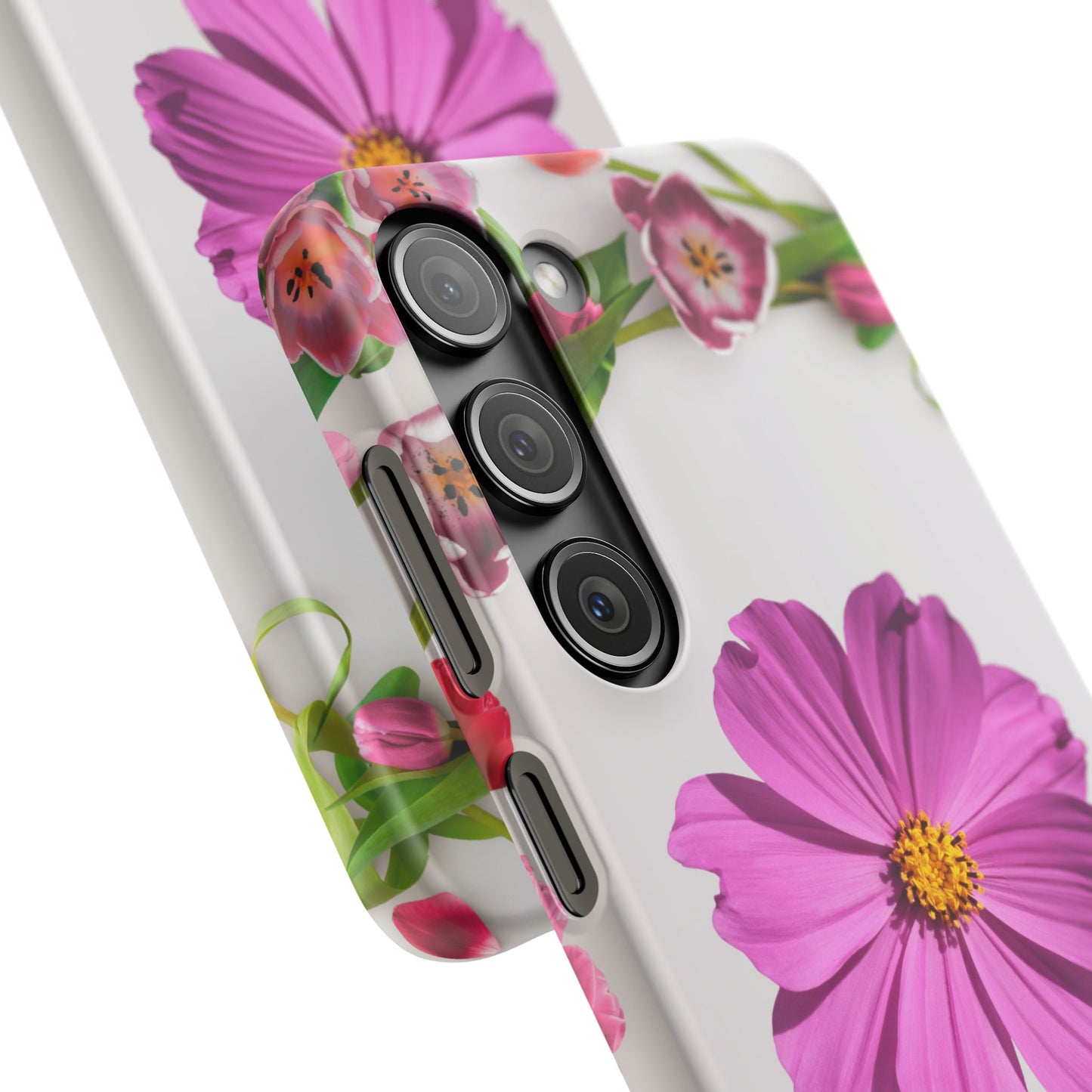 Snap Case- Elegant Flower Design