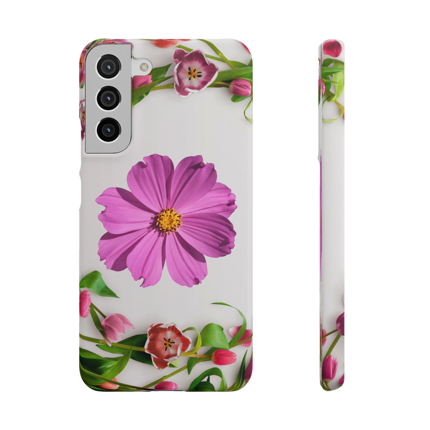 Snap Case- Elegant Flower Design